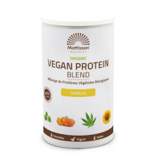Mattisson BIO vegan protein směs 63% - vanilka - 400 g