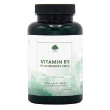 G&G Vitamins - Vitamin B3 Nikotinamid 500 mg - 120 kapslí